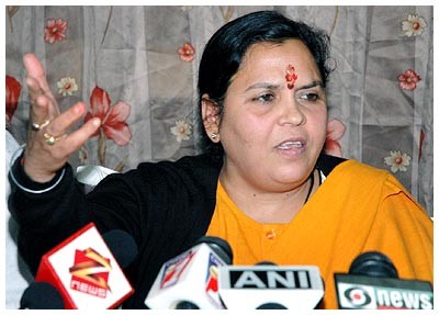 Want to see Sonia Gandhi's certificate: Uma Bharti